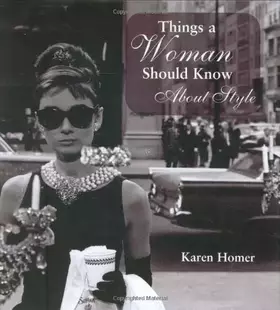 Couverture du produit · Things a Woman Should Know About Style
