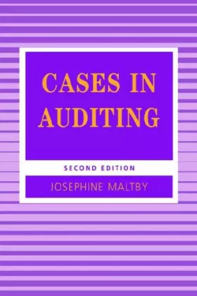 Couverture du produit · Cases in Auditing