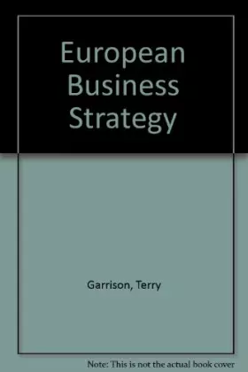Couverture du produit · European Business Strategy