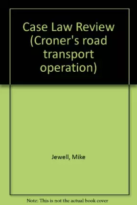 Couverture du produit · Case Law Review