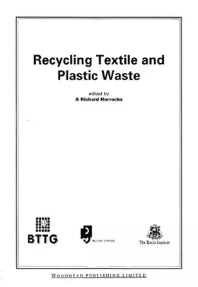 Couverture du produit · Recycling Textile and Plastic Waste
