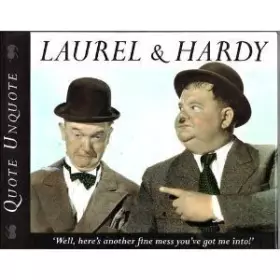 Couverture du produit · Laurel & Hardy: quote, unquote