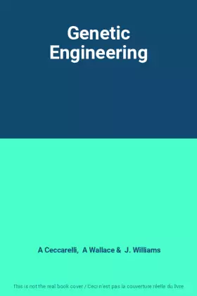 Couverture du produit · Genetic Engineering
