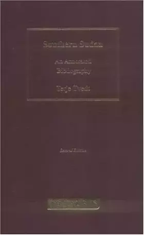 Couverture du produit · Southern Sudan, Volume 2: An Annotated Bibliography