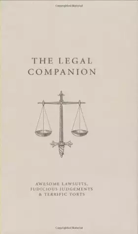 Couverture du produit · The Legal Companion (A Think Book)