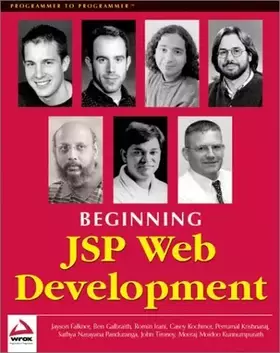 Couverture du produit · Beginning JSP Web Development