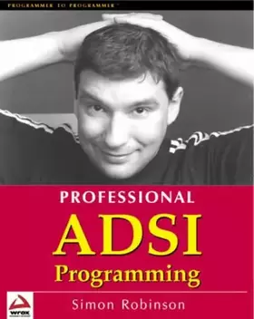 Couverture du produit · Professional ADSI programming