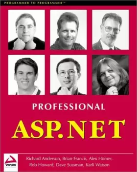 Couverture du produit · Wrox us professional asp.net (en anglais)