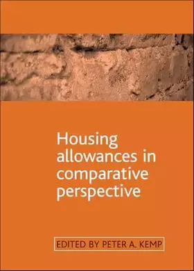 Couverture du produit · Housing allowances in comparative perspective