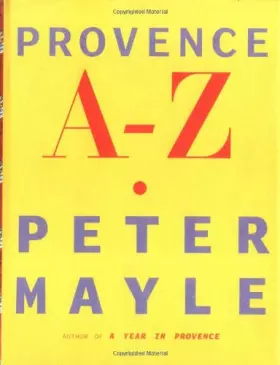 Couverture du produit · Provence A-Z