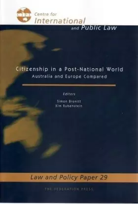 Couverture du produit · Citizenship in a Post-National World
