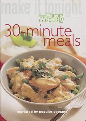 Couverture du produit · 30 Minute Meals