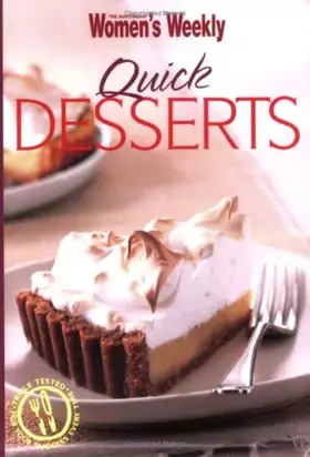 Couverture du produit · Quick Desserts