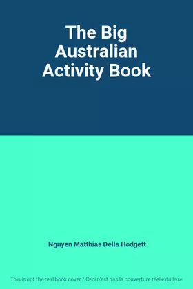 Couverture du produit · The Big Australian Activity Book