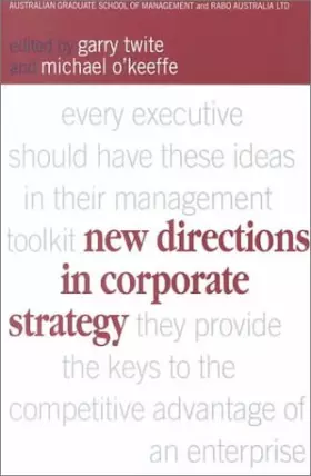 Couverture du produit · New Directions in Corporate Strategy