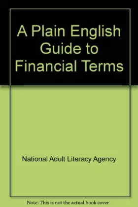 Couverture du produit · A Plain English Guide to Financial Terms