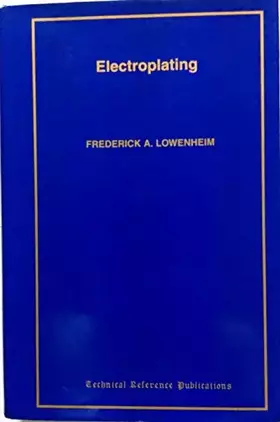 Couverture du produit · Electroplating