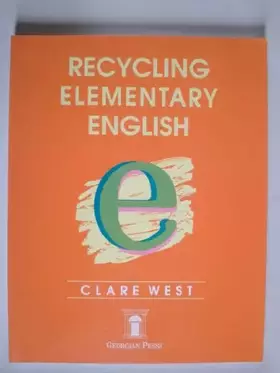 Couverture du produit · Recycling Elementary English