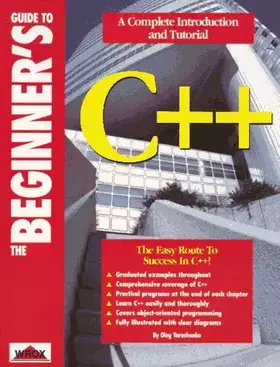 Couverture du produit · The Beginner's Guide to C++