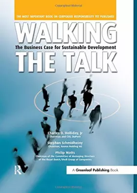Couverture du produit · Walking the Talk: The Business Case for Sustainable Development