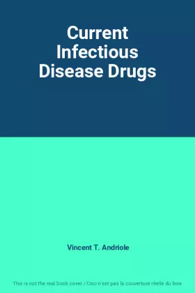 Couverture du produit · Current Infectious Disease Drugs
