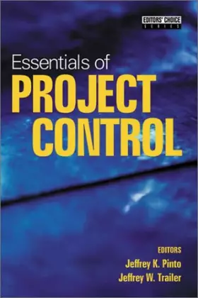 Couverture du produit · Essentials of Project Control