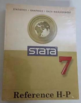 Couverture du produit · Stata Reference H-P Release 7