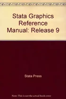 Couverture du produit · Stata Graphics Reference Manual: Release 9