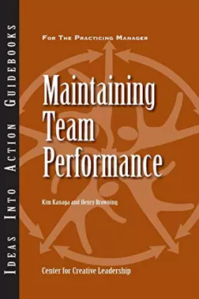 Couverture du produit · Maintaining Team Performance