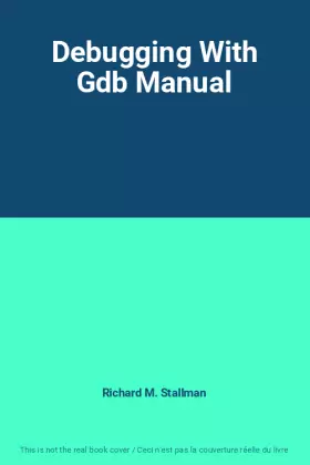 Couverture du produit · Debugging With Gdb Manual