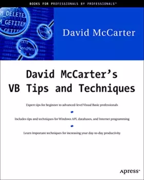 Couverture du produit · David McCarter's Essential Vb Tips and Techniques