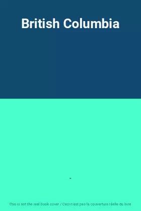 Couverture du produit · British Columbia
