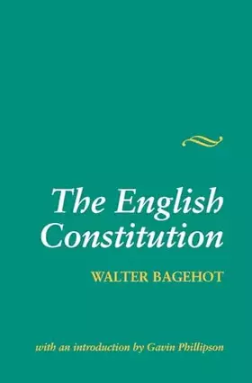 Couverture du produit · The English Constitution