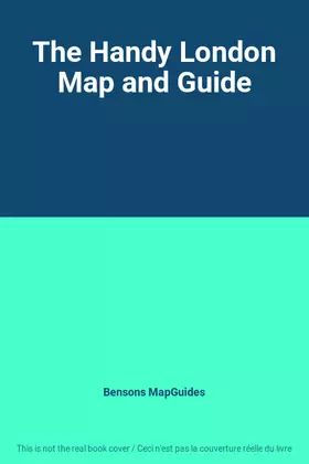 Couverture du produit · The Handy London Map and Guide