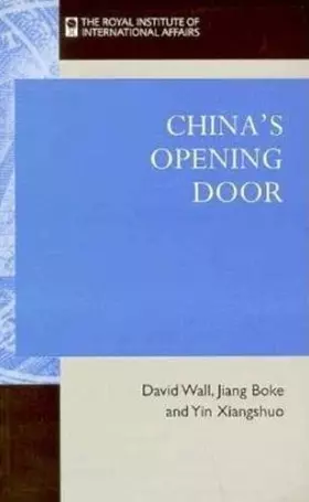 Couverture du produit · China's Opening Door
