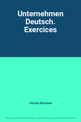 Couverture du produit · Unternehmen Deutsch. Exercices