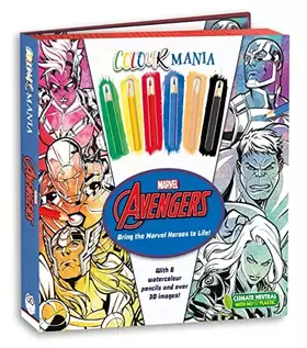 Couverture du produit · Marvel: Avengers (Colouring Book and Pencil Set)