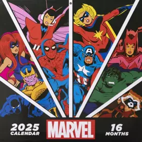Couverture du produit · Marvel 2025 30 x 30 Brochure Calendar