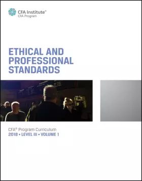 Couverture du produit · Ethical and Professional Standards