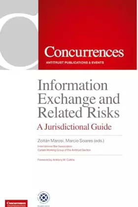 Couverture du produit · Information Exchange and Related Risks: A Jurisdictional Guide