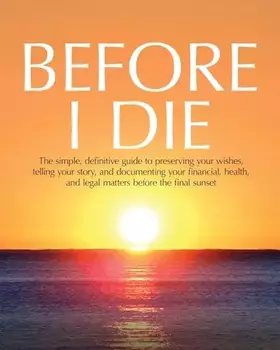 Couverture du produit · Before I Die