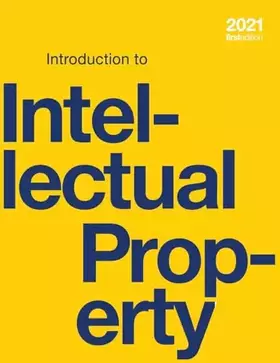 Couverture du produit · Introduction to Intellectual Property (paperback, b&w)