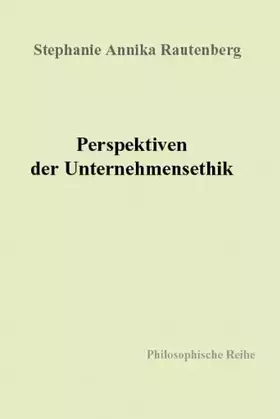 Couverture du produit · Perspektiven der Unternehmensethik