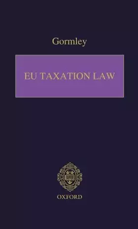 Couverture du produit · Eu Taxation Law