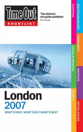 Couverture du produit · Time Out Shortlist London 2007