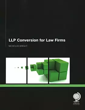 Couverture du produit · LLP Conversion for Law Firms