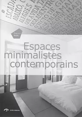 Couverture du produit · Espaces minimalistes contemporains