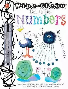 Couverture du produit · Dot-To-Dot Numbers: Follow the dots (Wipe-Clean)