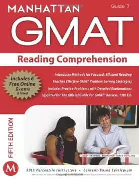 Couverture du produit · Manhattan GMAT Verbal Strategy Guide Set: Reading Comprehension .