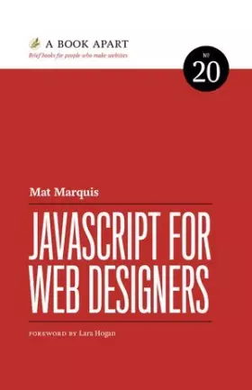 Couverture du produit · Javascript For Web Designers